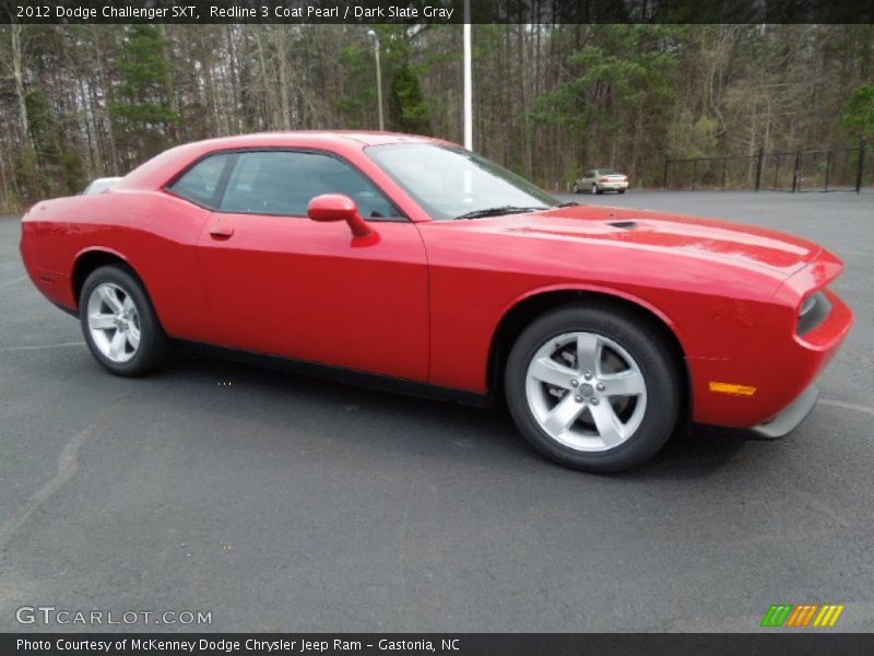 Redline 3 Coat Pearl / Dark Slate Gray 2012 Dodge Challenger SXT