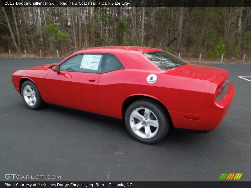 Redline 3 Coat Pearl / Dark Slate Gray 2012 Dodge Challenger SXT