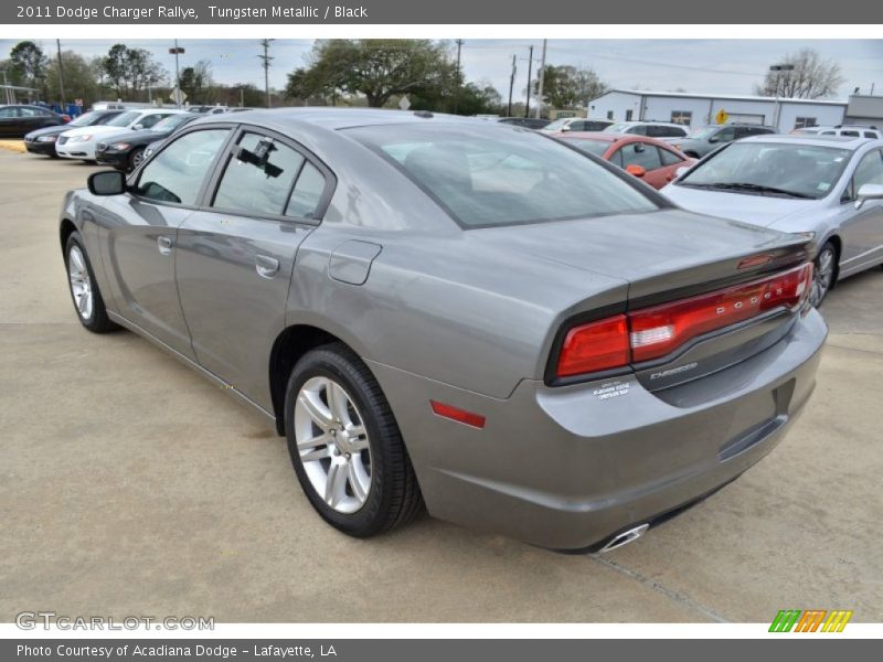 Tungsten Metallic / Black 2011 Dodge Charger Rallye