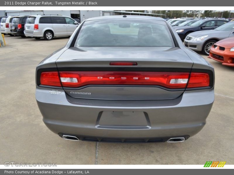 Tungsten Metallic / Black 2011 Dodge Charger Rallye