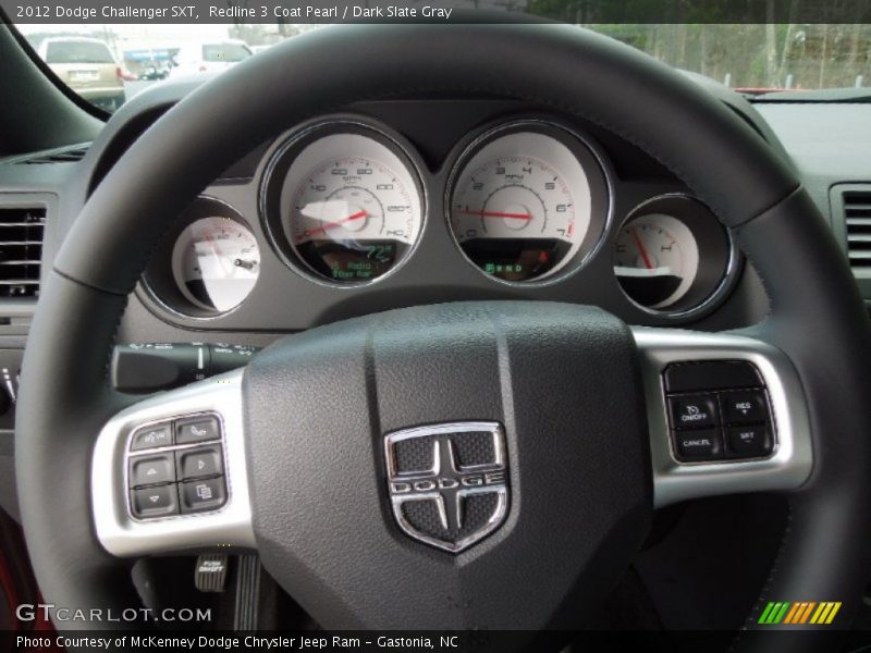 Redline 3 Coat Pearl / Dark Slate Gray 2012 Dodge Challenger SXT