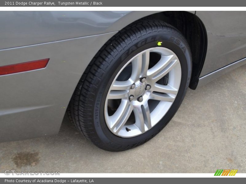 Tungsten Metallic / Black 2011 Dodge Charger Rallye