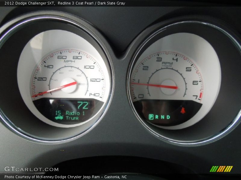 Redline 3 Coat Pearl / Dark Slate Gray 2012 Dodge Challenger SXT
