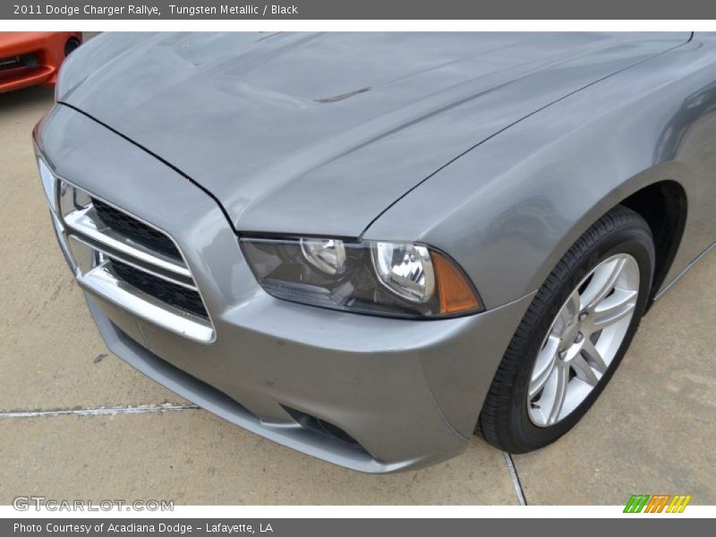 Tungsten Metallic / Black 2011 Dodge Charger Rallye