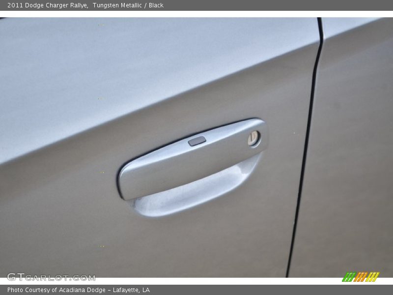 Tungsten Metallic / Black 2011 Dodge Charger Rallye