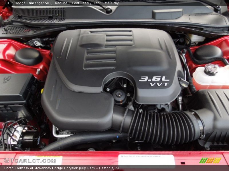 Redline 3 Coat Pearl / Dark Slate Gray 2012 Dodge Challenger SXT