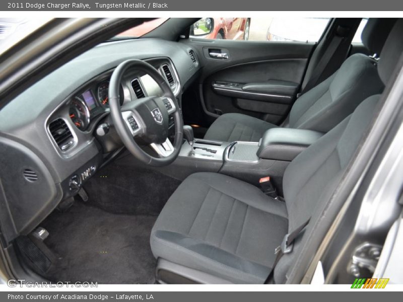 Tungsten Metallic / Black 2011 Dodge Charger Rallye