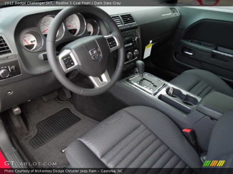 Redline 3 Coat Pearl / Dark Slate Gray 2012 Dodge Challenger SXT