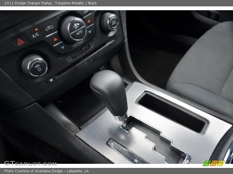 Tungsten Metallic / Black 2011 Dodge Charger Rallye