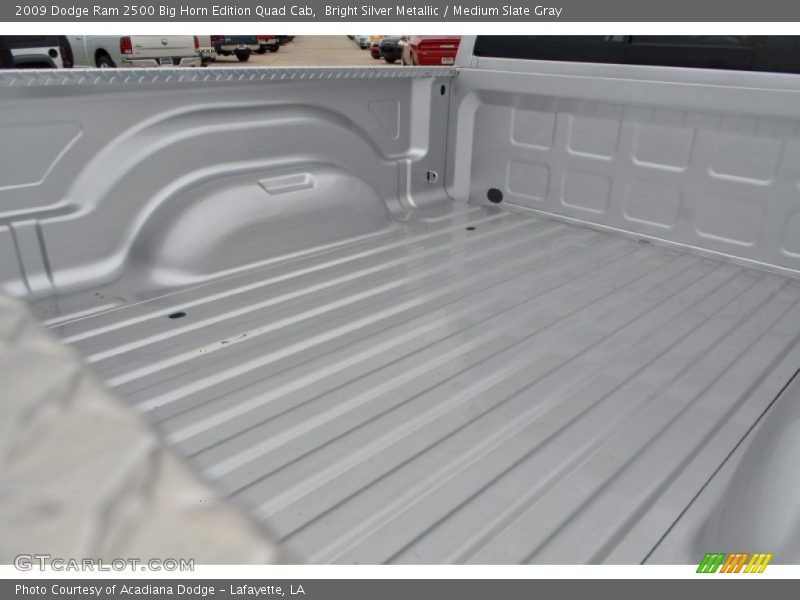 Bright Silver Metallic / Medium Slate Gray 2009 Dodge Ram 2500 Big Horn Edition Quad Cab