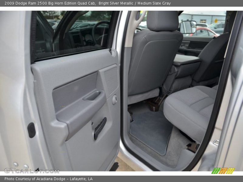 Bright Silver Metallic / Medium Slate Gray 2009 Dodge Ram 2500 Big Horn Edition Quad Cab
