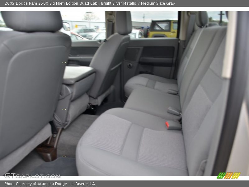 Bright Silver Metallic / Medium Slate Gray 2009 Dodge Ram 2500 Big Horn Edition Quad Cab