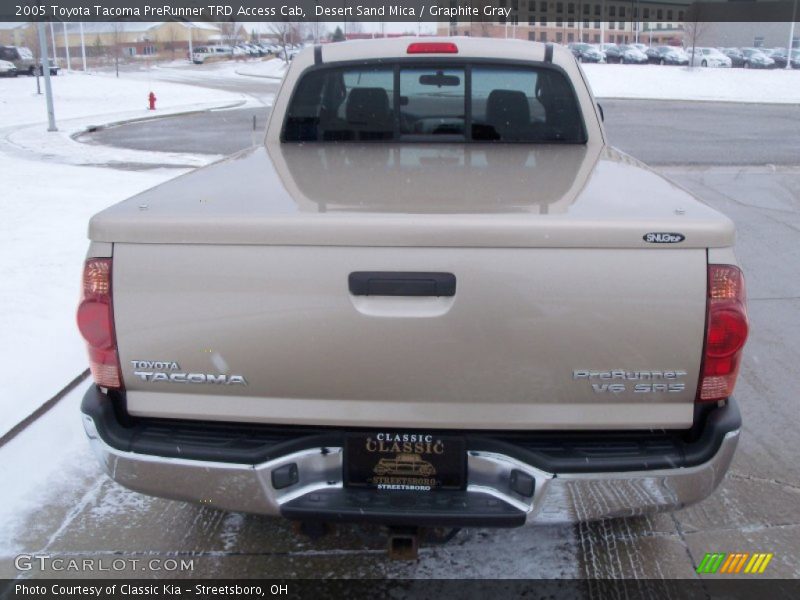 Desert Sand Mica / Graphite Gray 2005 Toyota Tacoma PreRunner TRD Access Cab