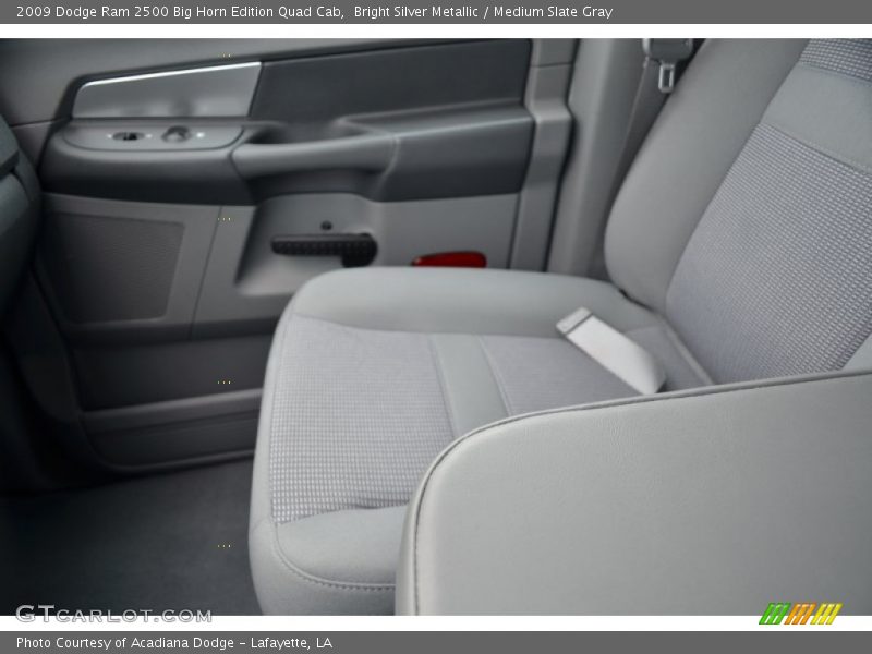 Bright Silver Metallic / Medium Slate Gray 2009 Dodge Ram 2500 Big Horn Edition Quad Cab
