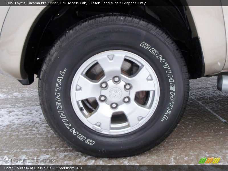 Desert Sand Mica / Graphite Gray 2005 Toyota Tacoma PreRunner TRD Access Cab