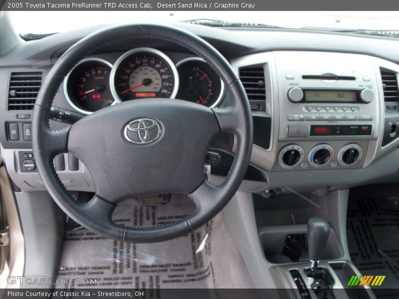 Desert Sand Mica / Graphite Gray 2005 Toyota Tacoma PreRunner TRD Access Cab