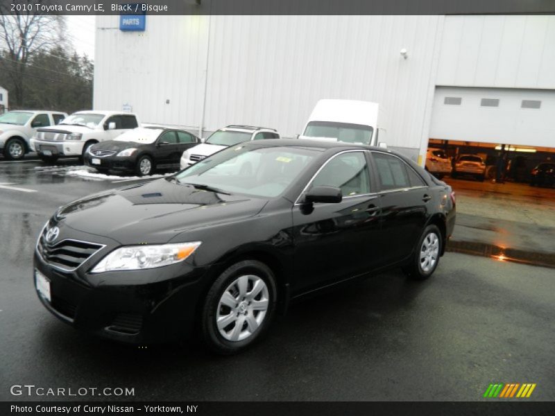 Black / Bisque 2010 Toyota Camry LE