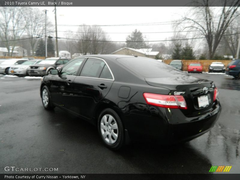 Black / Bisque 2010 Toyota Camry LE