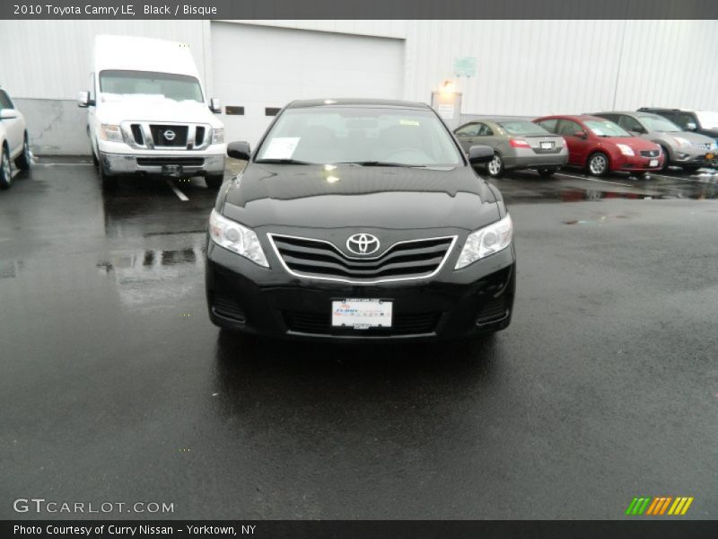 Black / Bisque 2010 Toyota Camry LE