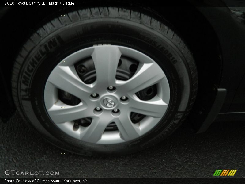 Black / Bisque 2010 Toyota Camry LE