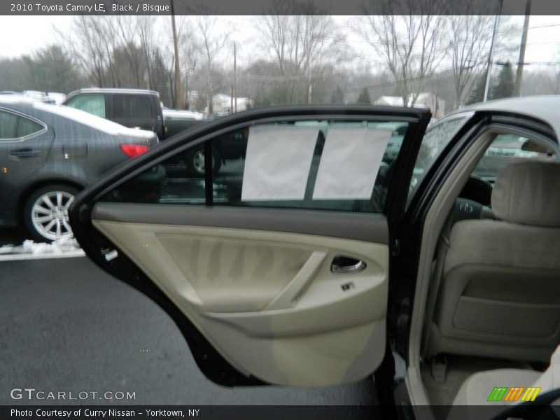 Black / Bisque 2010 Toyota Camry LE