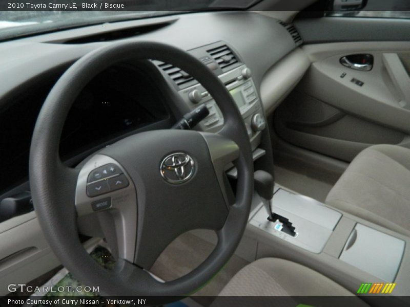 Black / Bisque 2010 Toyota Camry LE