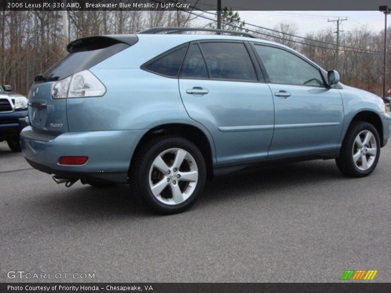 Breakwater Blue Metallic / Light Gray 2006 Lexus RX 330 AWD