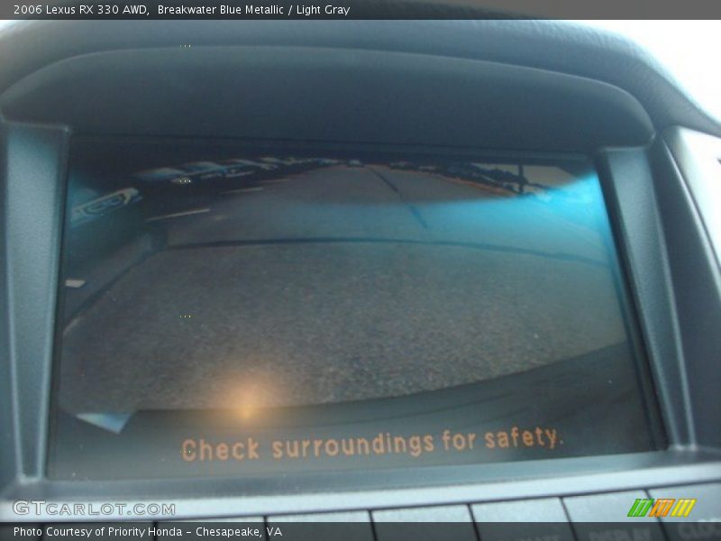 Breakwater Blue Metallic / Light Gray 2006 Lexus RX 330 AWD