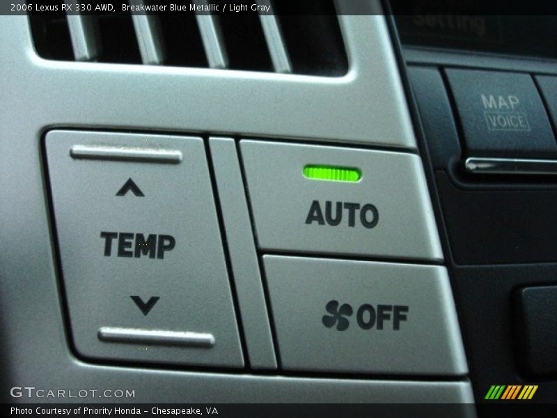 Breakwater Blue Metallic / Light Gray 2006 Lexus RX 330 AWD