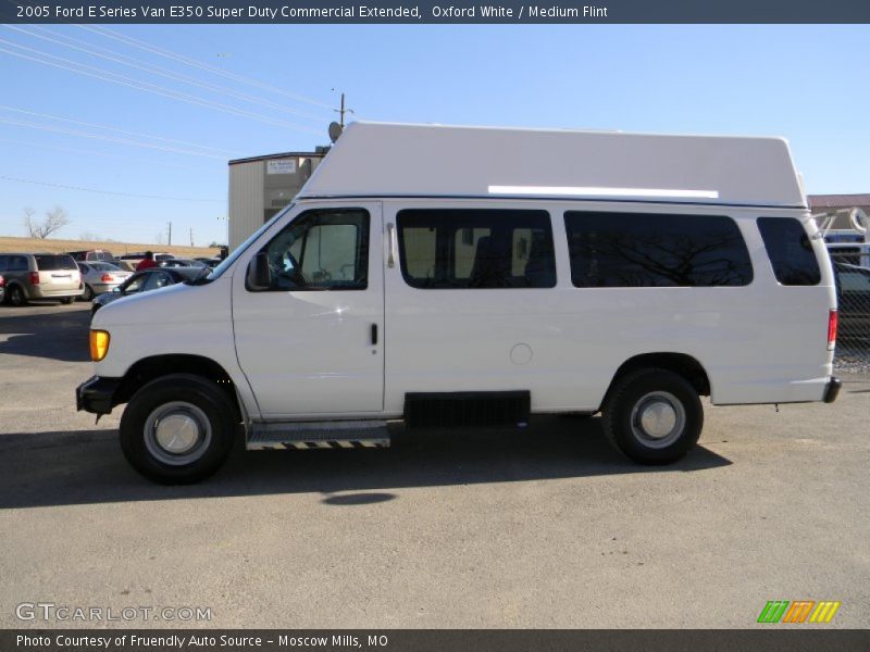 Oxford White / Medium Flint 2005 Ford E Series Van E350 Super Duty Commercial Extended