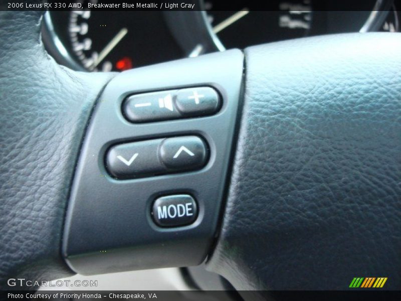 Breakwater Blue Metallic / Light Gray 2006 Lexus RX 330 AWD