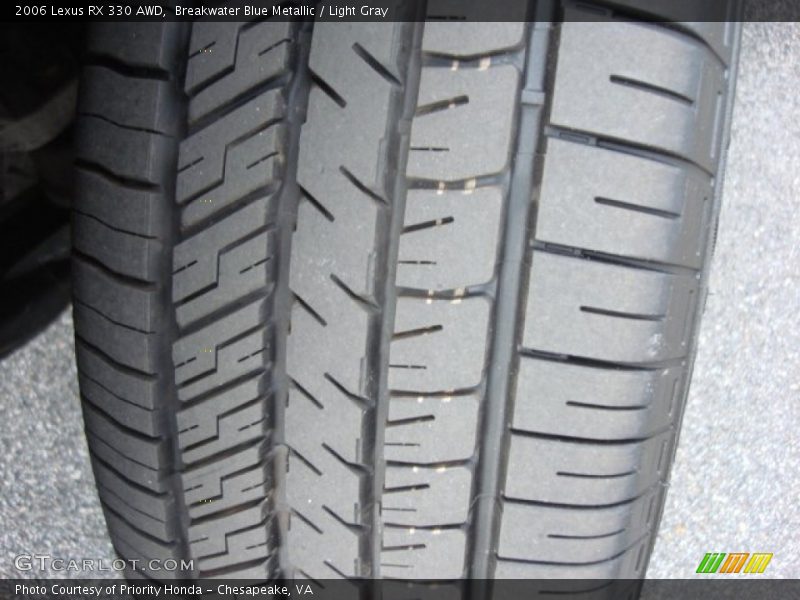 Breakwater Blue Metallic / Light Gray 2006 Lexus RX 330 AWD