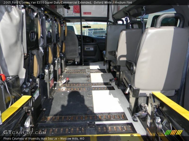 Oxford White / Medium Flint 2005 Ford E Series Van E350 Super Duty Commercial Extended