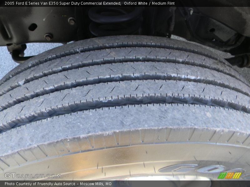 Oxford White / Medium Flint 2005 Ford E Series Van E350 Super Duty Commercial Extended