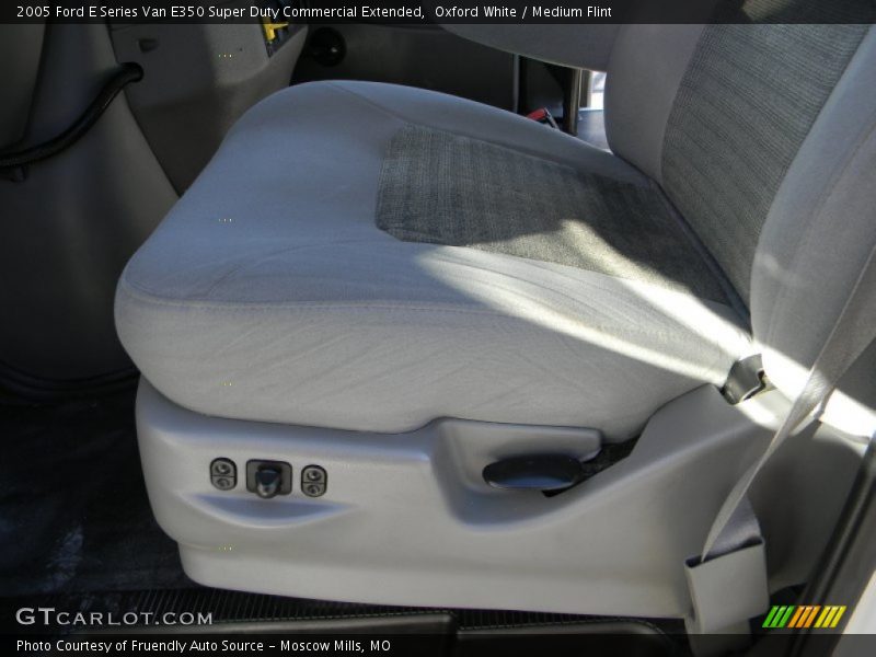 Oxford White / Medium Flint 2005 Ford E Series Van E350 Super Duty Commercial Extended