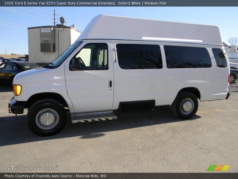 Oxford White / Medium Flint 2005 Ford E Series Van E350 Super Duty Commercial Extended
