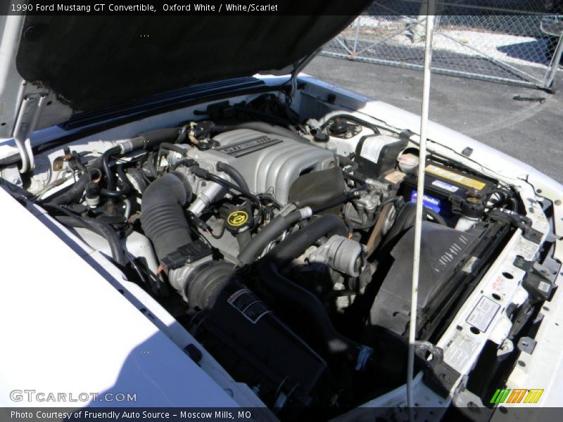  1990 Mustang GT Convertible Engine - 5.0 Liter OHV 16-Valve V8