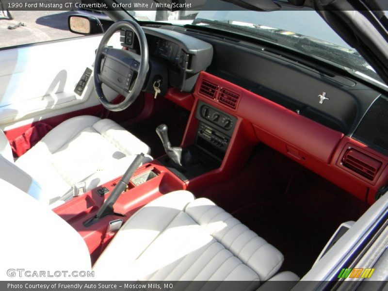 Dashboard of 1990 Mustang GT Convertible