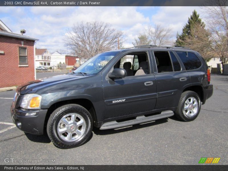 Carbon Metallic / Dark Pewter 2003 GMC Envoy SLE 4x4