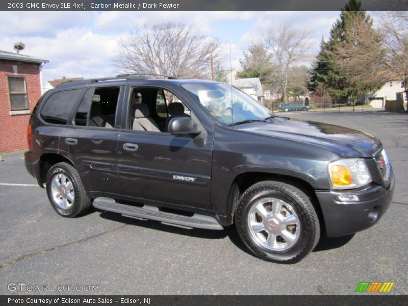 Carbon Metallic / Dark Pewter 2003 GMC Envoy SLE 4x4