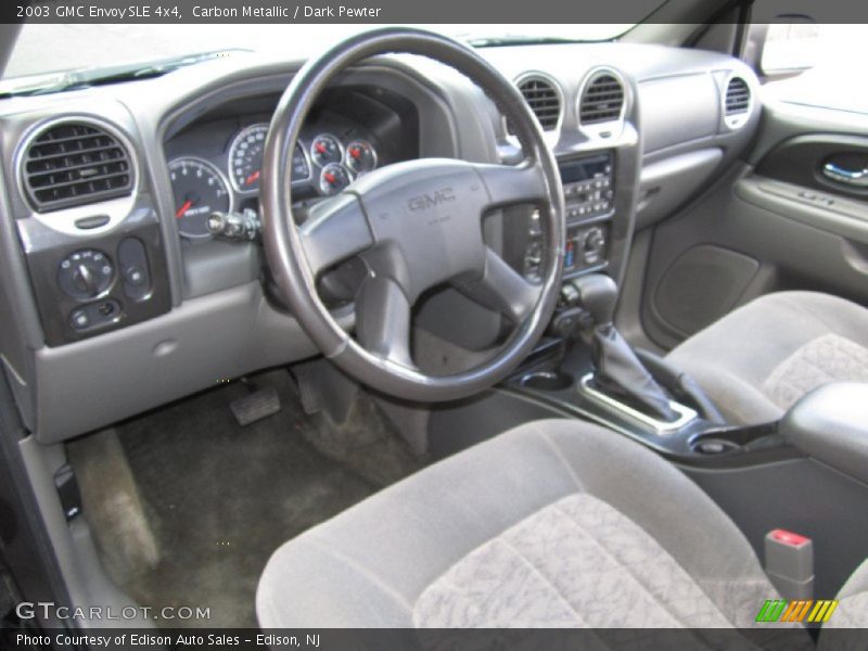Carbon Metallic / Dark Pewter 2003 GMC Envoy SLE 4x4