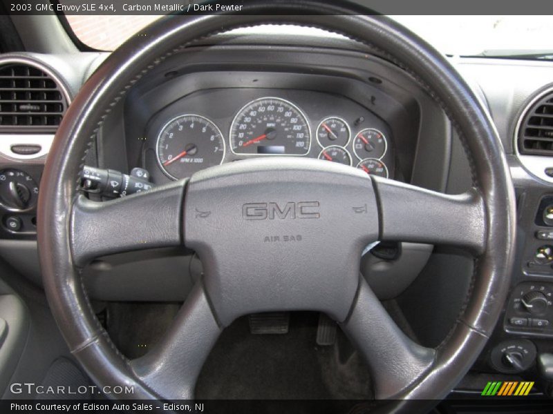 Carbon Metallic / Dark Pewter 2003 GMC Envoy SLE 4x4