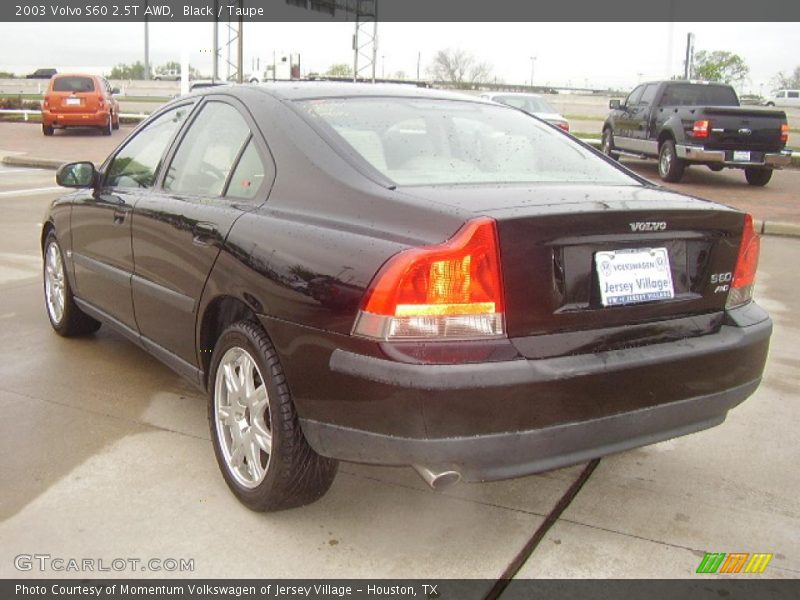 Black / Taupe 2003 Volvo S60 2.5T AWD