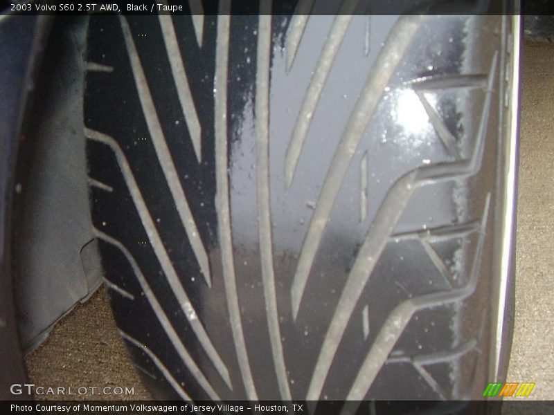 Black / Taupe 2003 Volvo S60 2.5T AWD