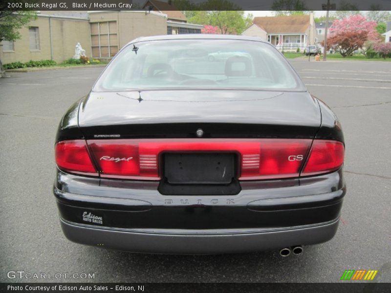 Black / Medium Gray 2002 Buick Regal GS