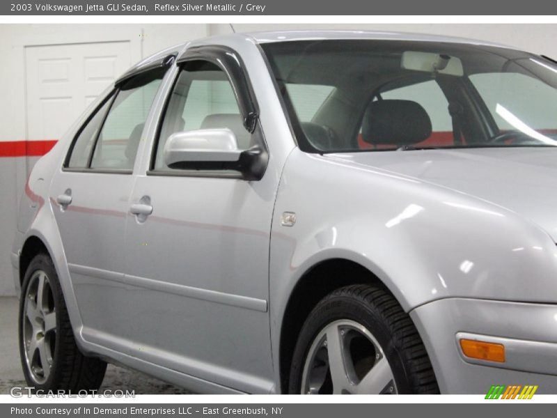 Reflex Silver Metallic / Grey 2003 Volkswagen Jetta GLI Sedan