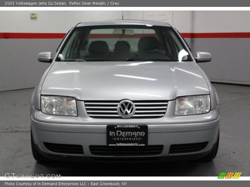 Reflex Silver Metallic / Grey 2003 Volkswagen Jetta GLI Sedan