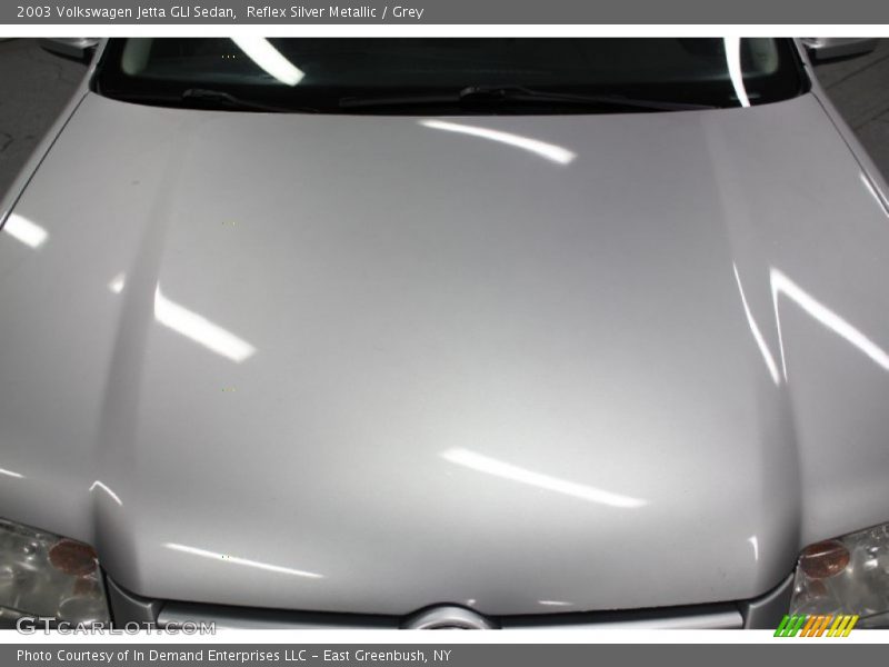 Reflex Silver Metallic / Grey 2003 Volkswagen Jetta GLI Sedan