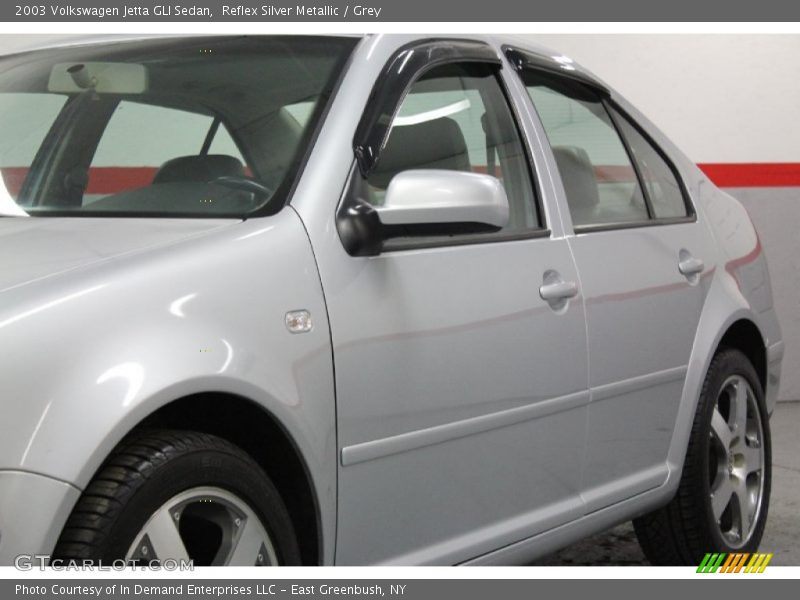 Reflex Silver Metallic / Grey 2003 Volkswagen Jetta GLI Sedan