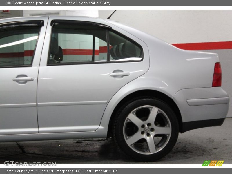 Reflex Silver Metallic / Grey 2003 Volkswagen Jetta GLI Sedan